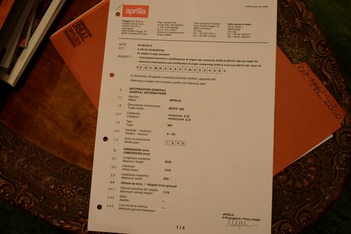1996 Aprilia Motó 6.5 à vendre (picture 96 of 98)