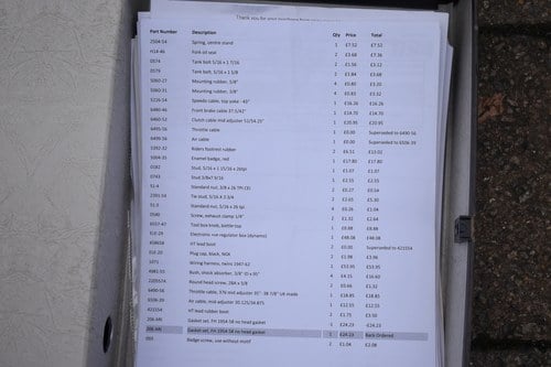 1954 Ariel Model FH Huntmaster zum Verkauf (Bild 83 von 87)