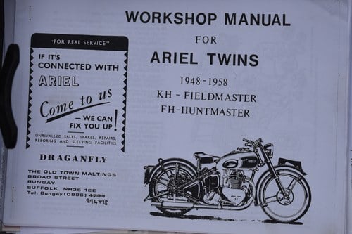 1954 Ariel Model FH Huntmaster zum Verkauf (Bild 87 von 87)