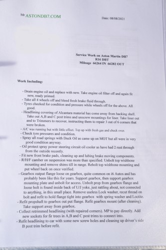 1998 Aston Martin DB7 In vendita (immagine 167 di 173)