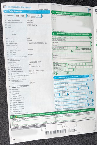1998 Aston Martin DB7 In vendita (immagine 160 di 173)