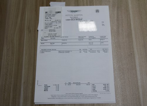 2003 Aston Martin Vanquish à vendre (picture 109 of 120)