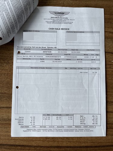 2018 Aston Martin DB11 Volante In vendita (immagine 269 di 271)