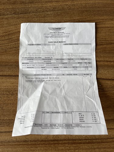 2018 Aston Martin DB11 Volante In vendita (immagine 264 di 271)