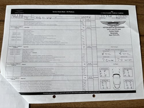 2018 Aston Martin DB11 Volante In vendita (immagine 271 di 271)