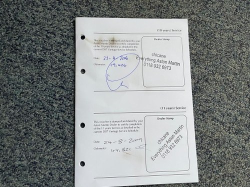 1999 Aston Martin DB7 Vantage Coupe Te koop (foto 94 van 108)