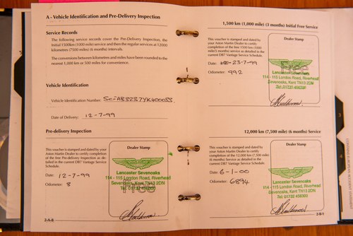 1999 Aston Martin DB7 Vantage Volante In vendita (immagine 84 di 93)