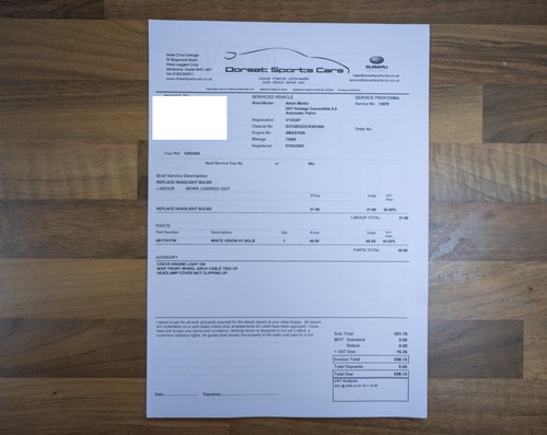 2001 Aston Martin DB7 Vantage Convertible For Sale (picture 160 of 172)