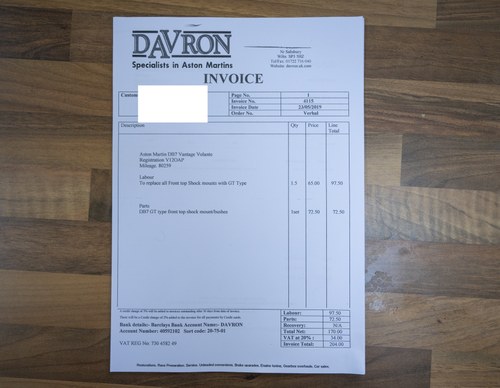 2001 Aston Martin DB7 Vantage Convertible For Sale (picture 157 of 172)