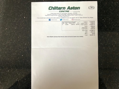 RESERVE LOWERED - 2001 Aston Martin DB7 Vantage For Sale (picture 157 of 176)