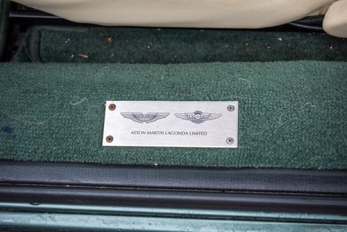 1996 Aston Martin DB7 Volante Manual For Sale (picture 108 of 247)