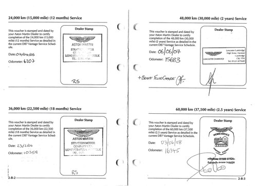 2003 Aston Martin DB7 Vantage Volante In vendita (immagine 65 di 68)