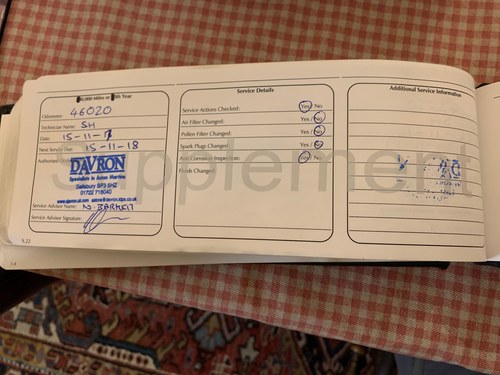 2006 - Aston Martin DB9 Volante Manual In vendita (immagine 122 di 133)