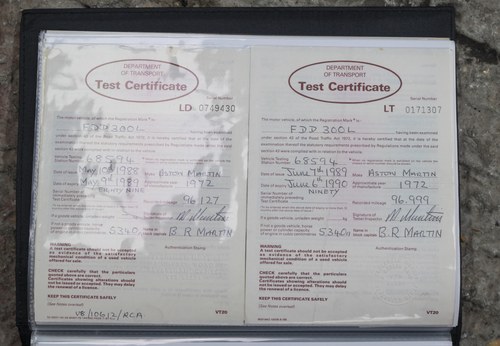 1972 Aston Martin DBS V8 In vendita (immagine 171 di 183)