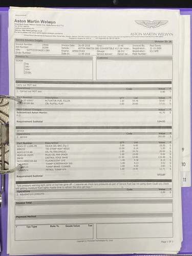 2009 Aston Martin DBS Volante Te koop (foto 212 van 224)