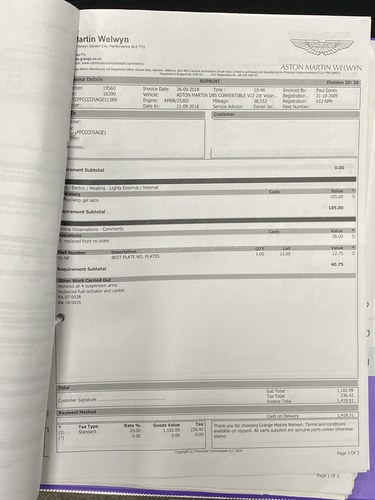 2009 Aston Martin DBS Volante Te koop (foto 209 van 224)