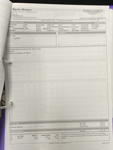 2009 Aston Martin DBS Volante Te koop (foto 219 van 224)