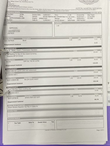2009 Aston Martin DBS Volante Te koop (foto 218 van 224)