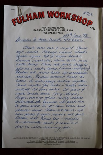 1979 Aston Martin V8 Series 4 Oscar India En venta (imagen 93 de 99)