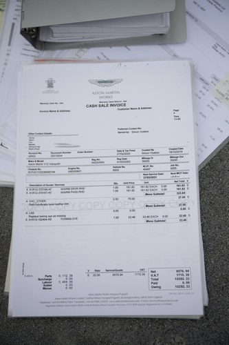 2003 Aston Martin Vanquish V12 En venta (imagen 139 de 139)