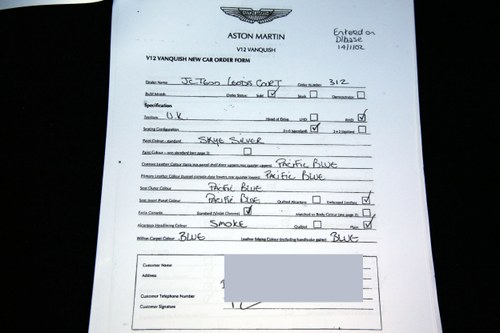 2002 Aston Martin V12 Vanquish - Only 11,757 miles! In vendita (immagine 145 di 147)