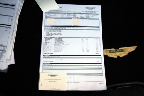 2002 Aston Martin V12 Vanquish - Only 11,757 miles! In vendita (immagine 109 di 147)