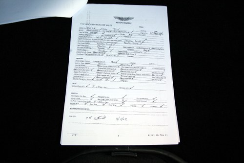 2002 Aston Martin V12 Vanquish - Only 11,757 miles! In vendita (immagine 124 di 147)