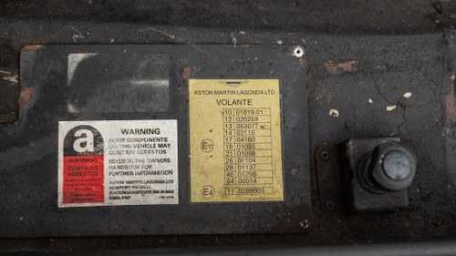 1993 Aston Martin Virage Volante In vendita (immagine 158 di 204)