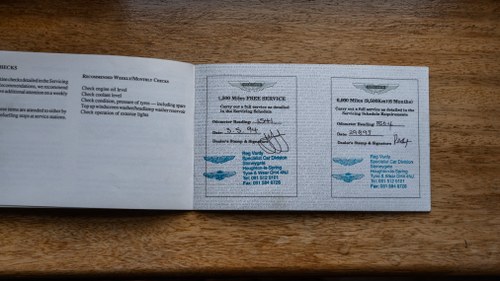 1993 Aston Martin Virage Volante In vendita (immagine 199 di 204)