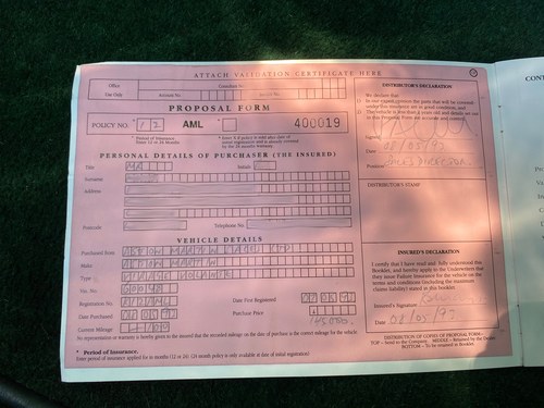 1993 Aston Martin Virage Volante till salu (bild 120 av 122)