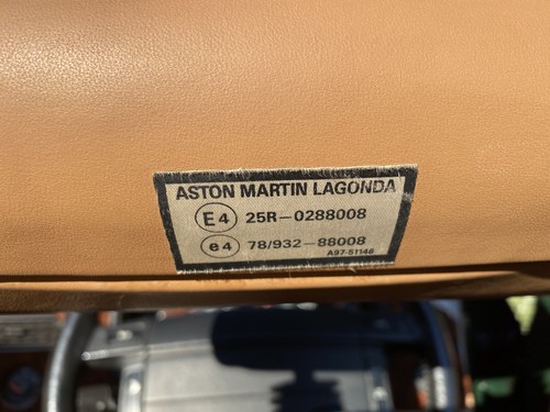 1993 Aston Martin Virage Volante till salu (bild 40 av 122)