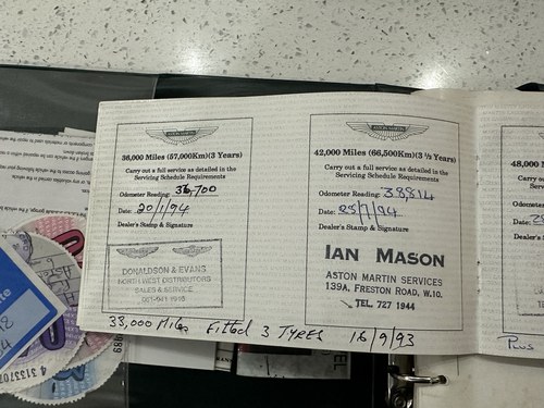 1990 Aston Martin Virage 5.3 V8 Automatic à venda (imagem 107 de 130)