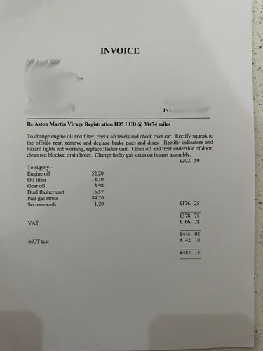 1990 Aston Martin Virage 5.3 V8 Automatic à venda (imagem 115 de 130)