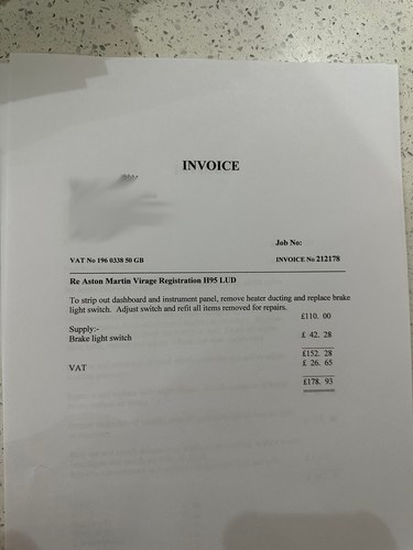 1990 Aston Martin Virage 5.3 V8 Automatic à venda (imagem 122 de 130)