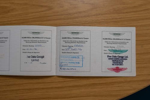 1992 Aston Martin Virage In vendita (immagine 201 di 258)