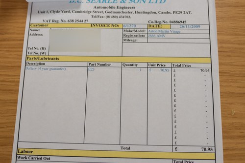 1992 Aston Martin Virage In vendita (immagine 219 di 258)