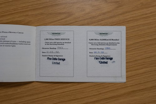 1992 Aston Martin Virage In vendita (immagine 199 di 258)