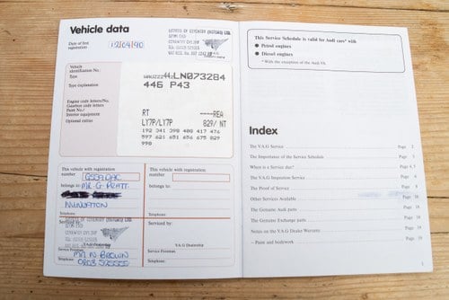1990 Audi 100 Avant Automatic zum Verkauf (Bild 233 von 246)