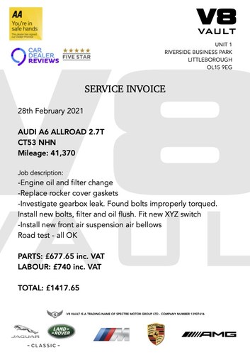 2003 Audi A6 Allroad 2.7T Quattro In vendita (immagine 51 di 51)