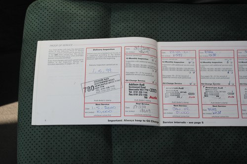 1999 Audi Cabriolet 1.8 For Sale (picture 100 of 109)