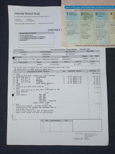 2014 Audi RS5 FSI Quattro Auto In vendita (immagine 109 di 112)