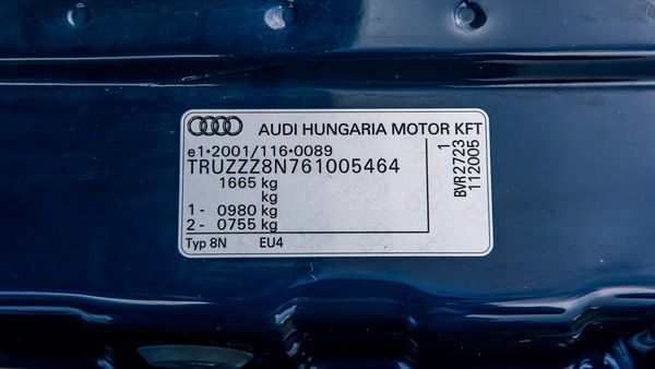 2005 Audi TT For Sale (picture :index of 66)