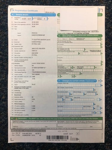 NO RESERVE - 2005 Audi TT 3.2 V6 Roadster DSG In vendita (immagine 100 di 132)