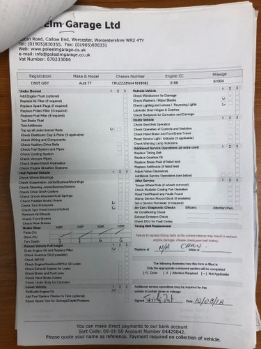 NO RESERVE - 2005 Audi TT 3.2 V6 Roadster DSG In vendita (immagine 120 di 132)