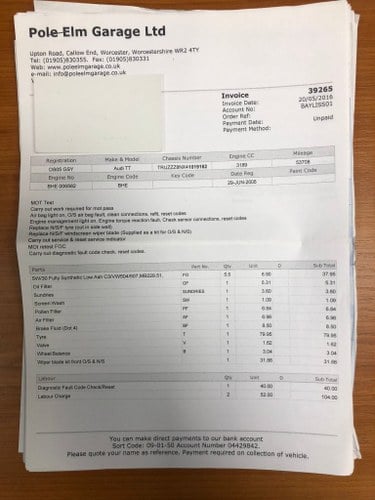 NO RESERVE - 2005 Audi TT 3.2 V6 Roadster DSG In vendita (immagine 125 di 132)