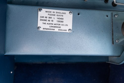 1953 Austin Healey 100 BN1 Fully Restored to Le Mans Plus Specifications à vendre (picture 108 of 152)