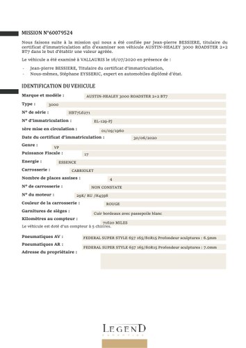 1960 Austin-Healey 3000 For Sale (picture 65 of 84)