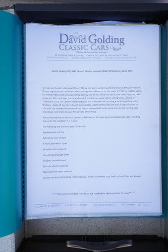 1965 Austin Healey 3000 In vendita (immagine 231 di 262)