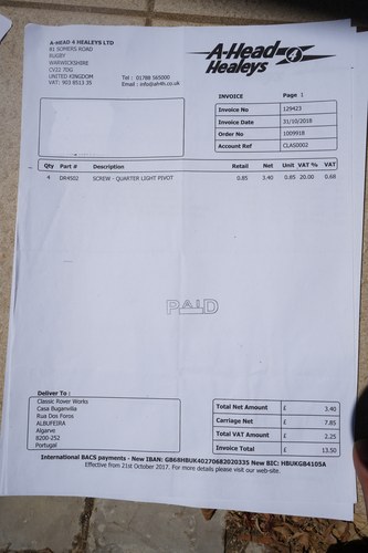 1965 Austin Healey 3000 In vendita (immagine 226 di 262)