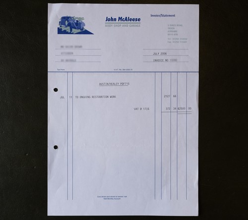 1955 Austin Healey 100/4 BN1 à vendre (picture 118 of 125)